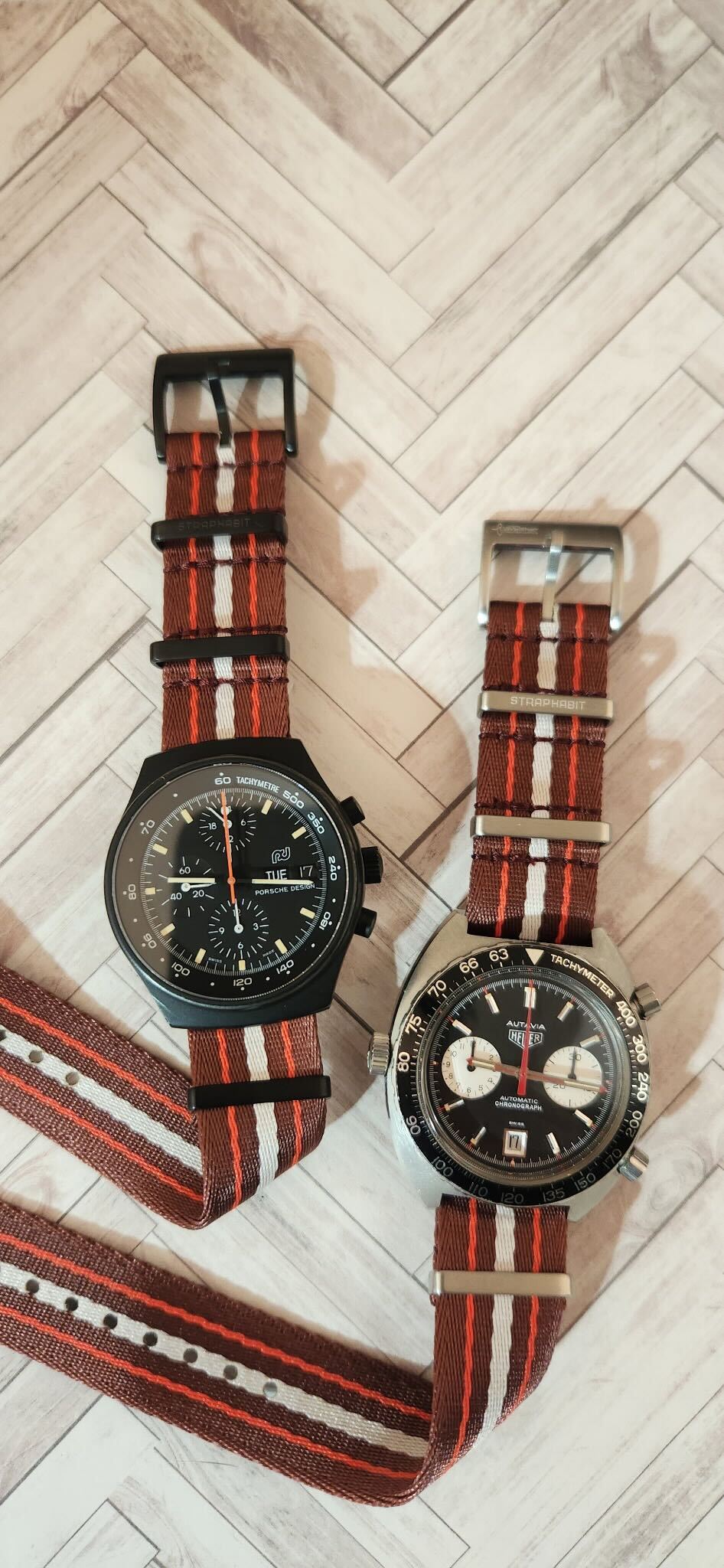 Watch Strap: Checkeditout X Straphabit