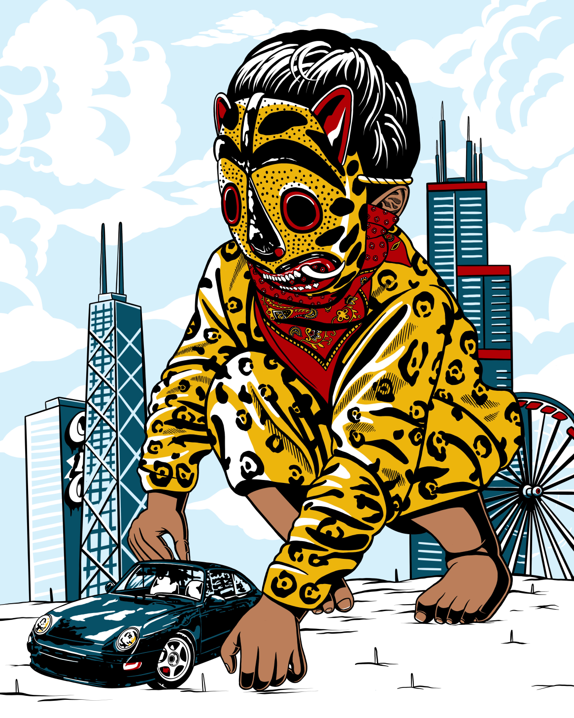 Pre - Order: 'Reuben 993' Poster by Diske Uno
