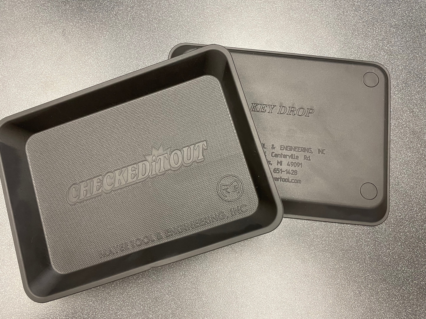 Checkeditout X Mayer Tool & Engineering, Inc. Key Tray