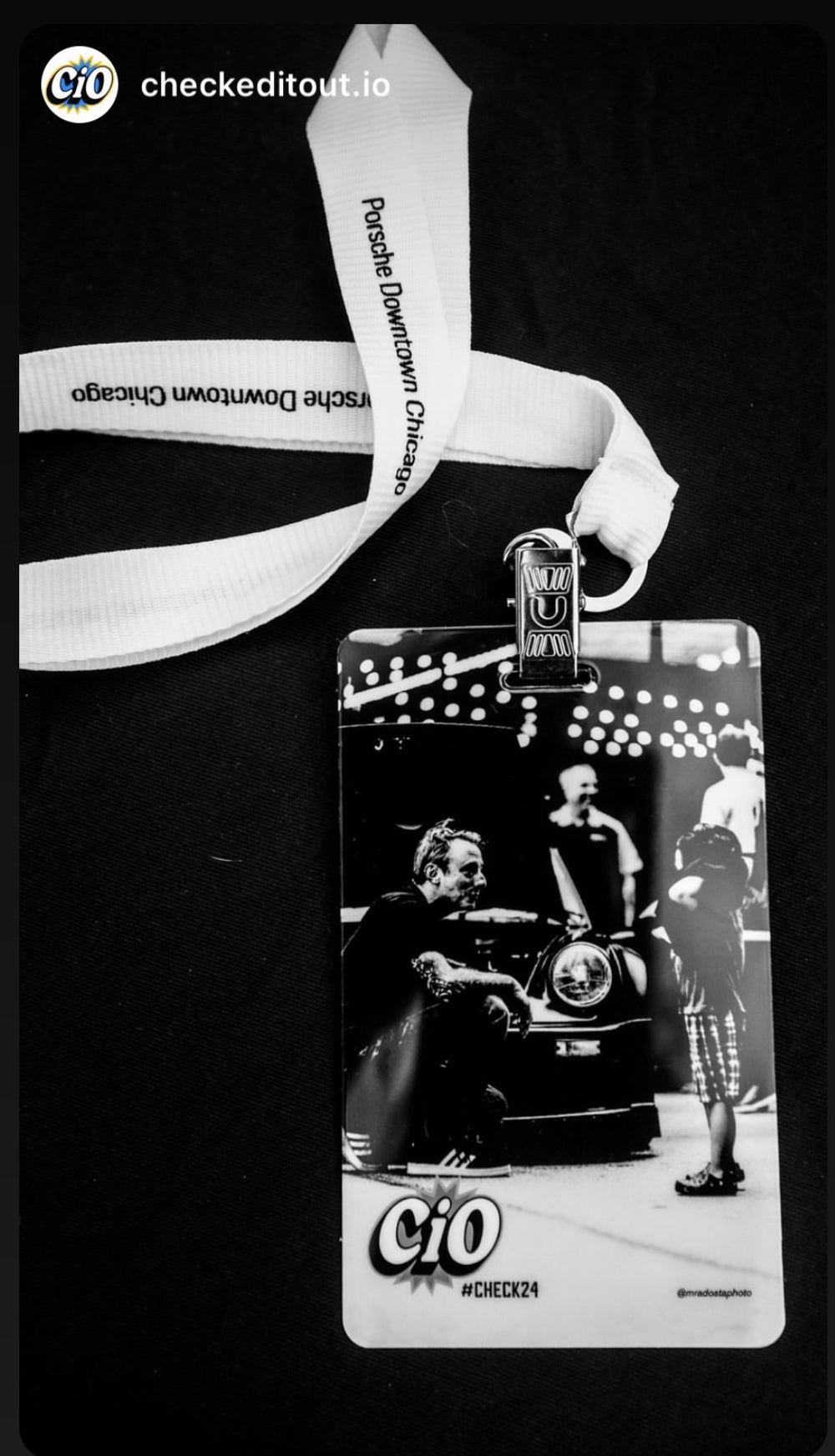 Check24 Event Lanyard & Badge