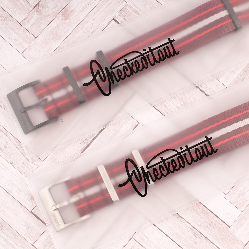Watch Strap: Checkeditout X Straphabit