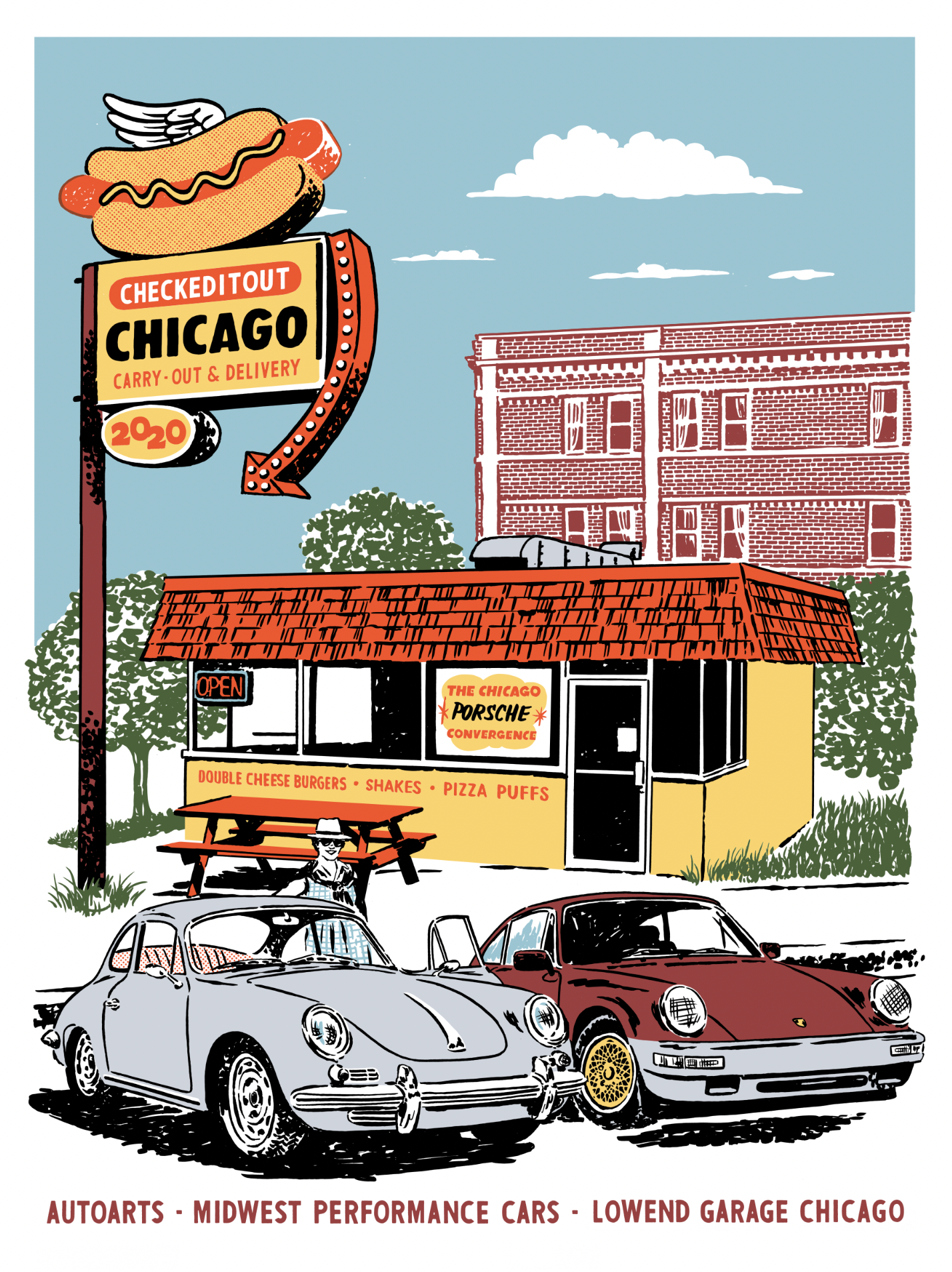 2020 Chicago Convergence Poster by Ryan Duggan