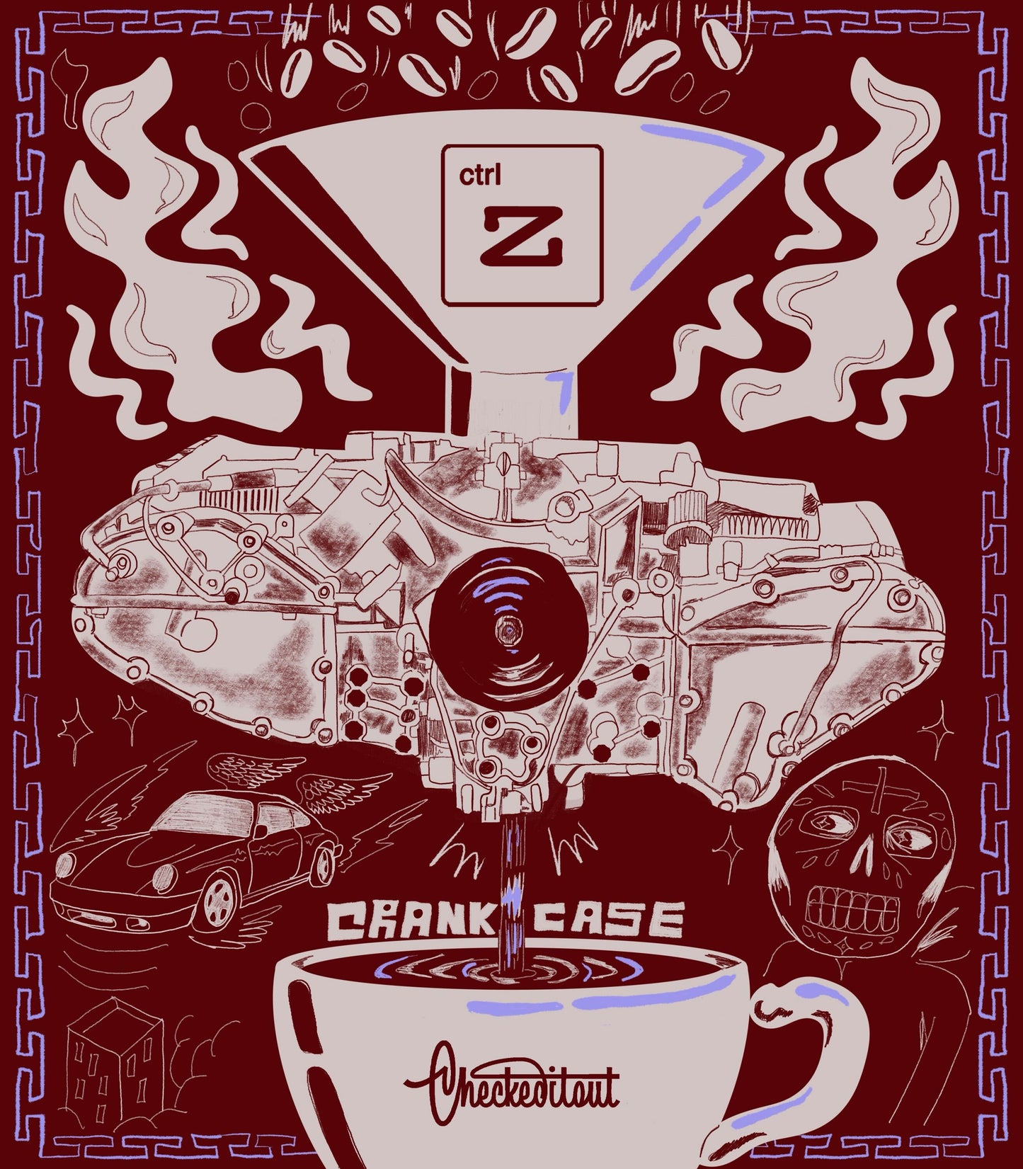 Crank Case Sticker