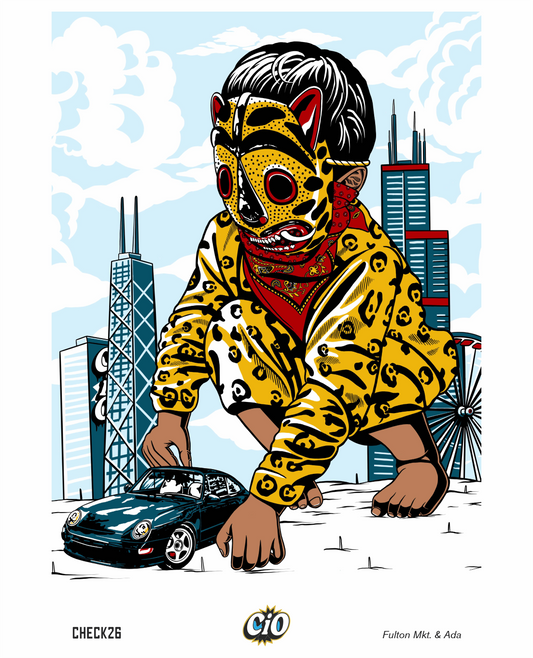 Pre - Order:  'Reuben 993' Poster by Diske Uno