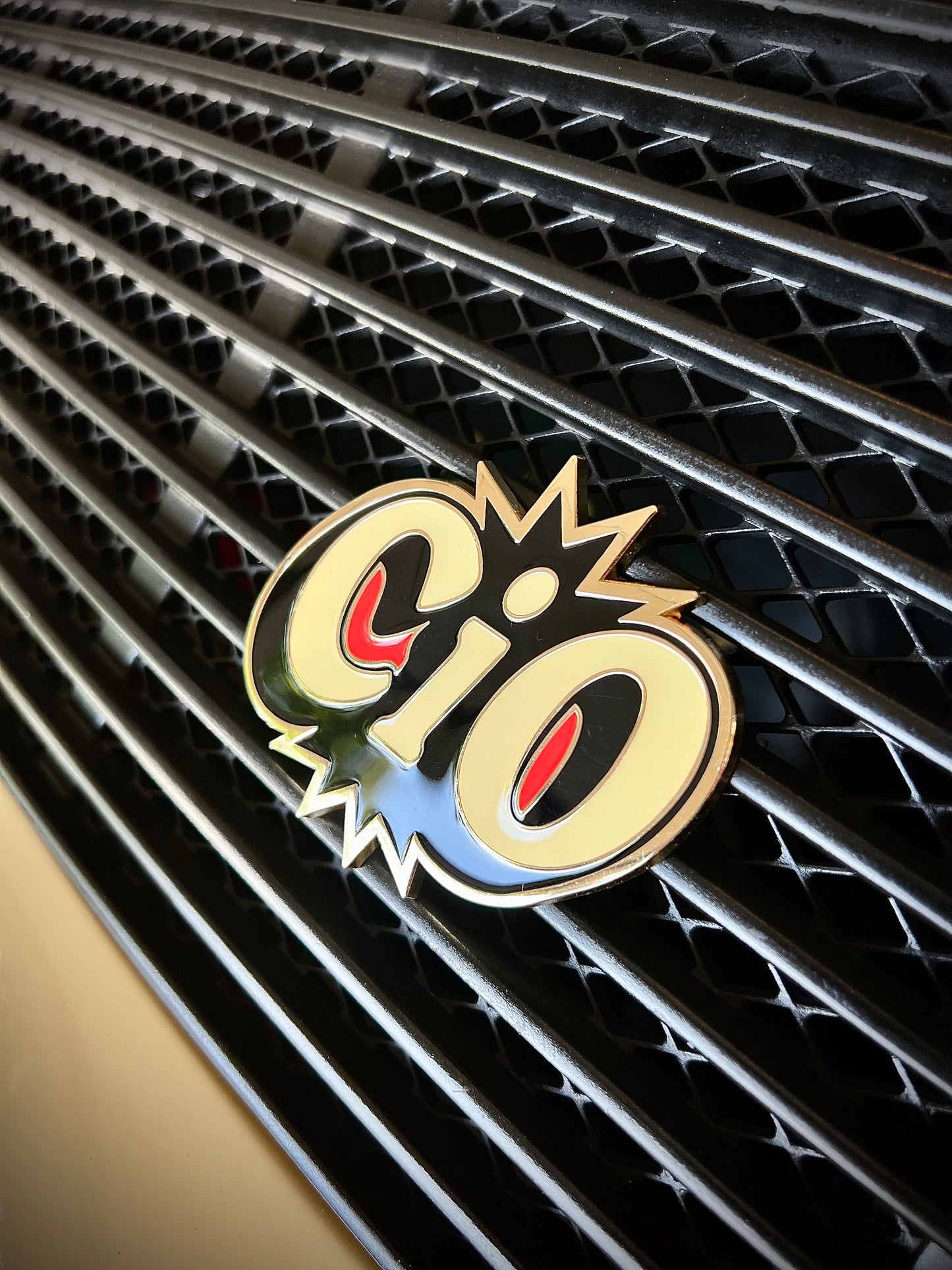 CIO Grill Badge