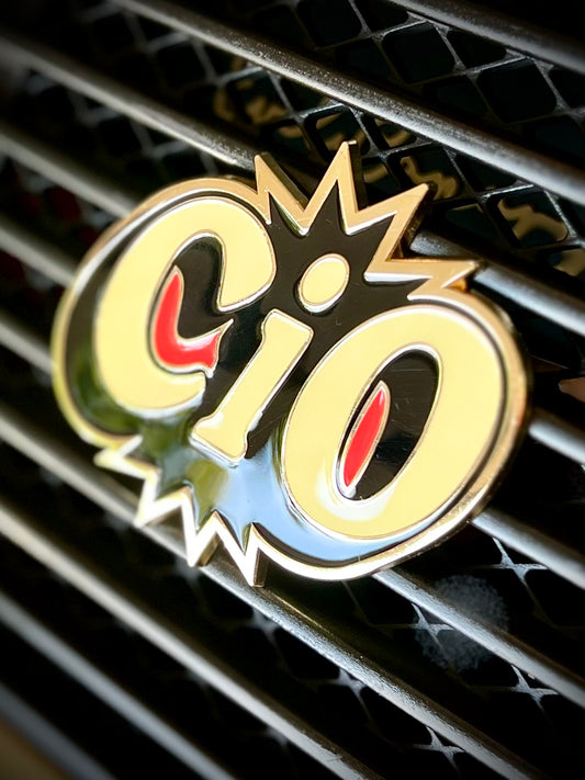 CIO Grill Badge