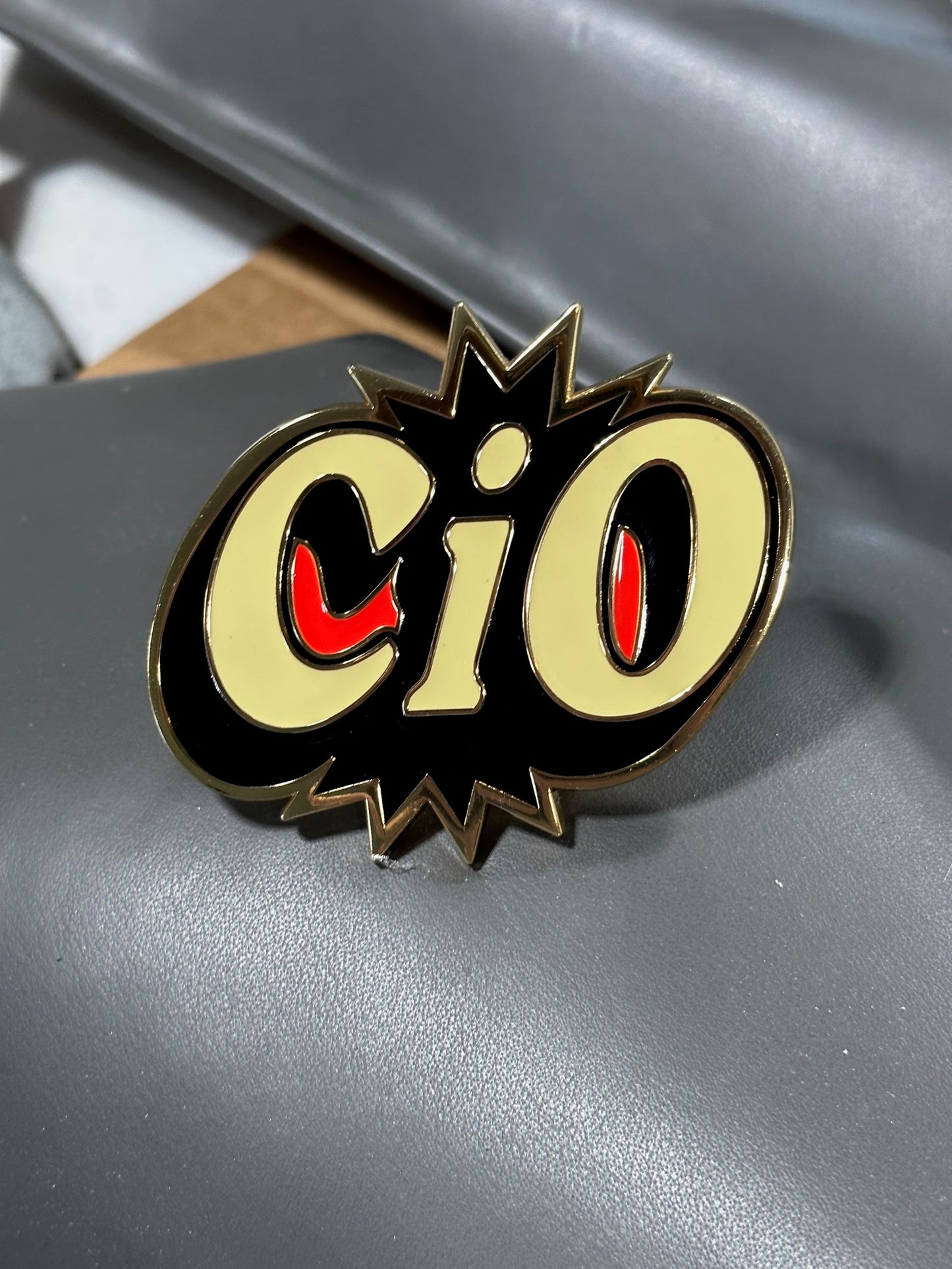 CIO Grill Badge